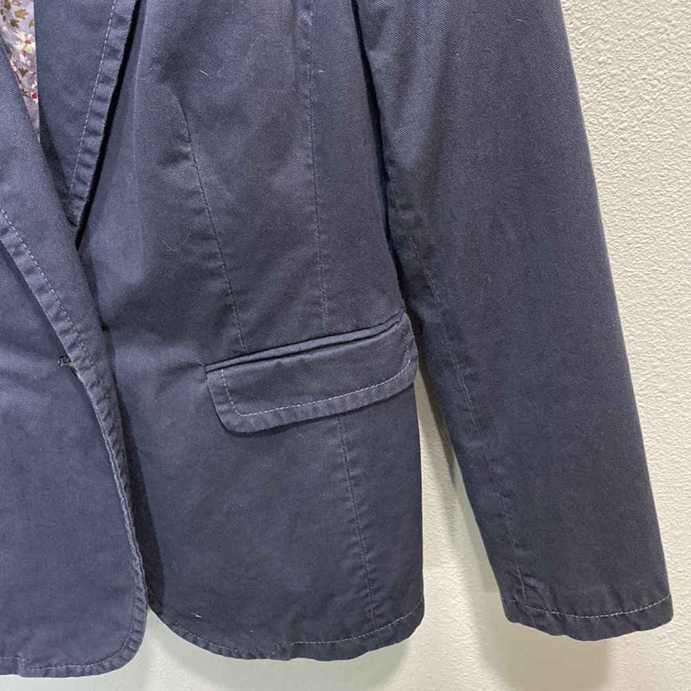 Boden one bottom gray blazer jacket cotton - Picture 3 of 9